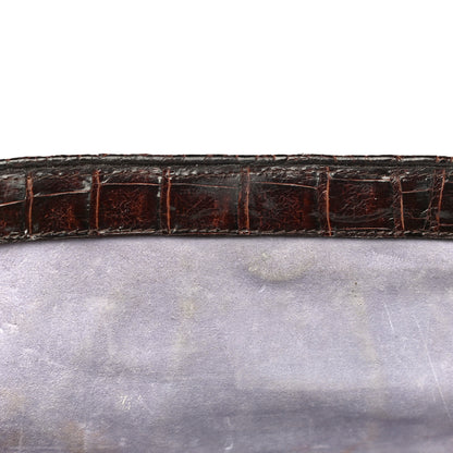 Nancy Gonzalez Crocodile Clutch Brown 17 of 26