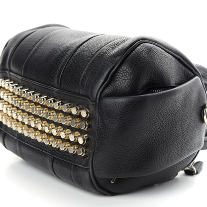 Alexander Wang Soft Pebbled Lambskin Rockie Black Pale Gold Hardware 8 of 10