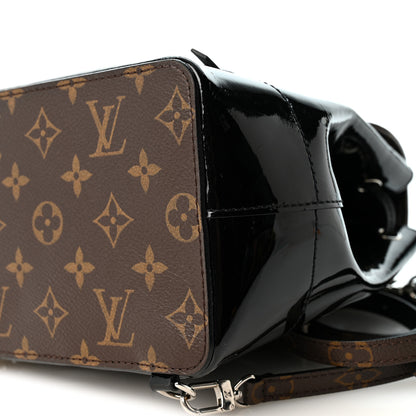 Louis Vuitton Patent Monogram Hot Springs Backpack Black 9 of 10
