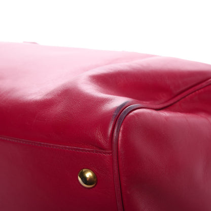 Saint Laurent Calfskin Classic Duffle 6 Fuchsia 15 of 17
