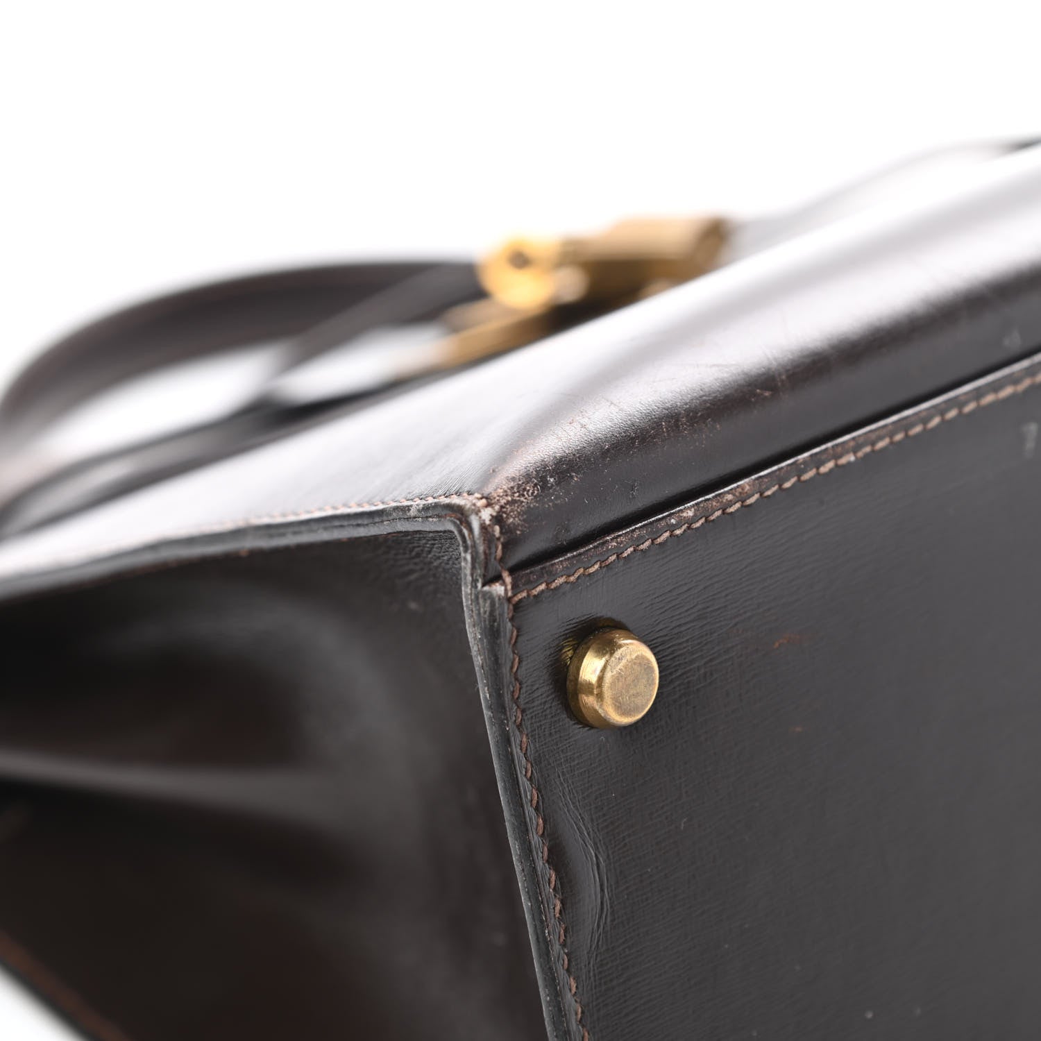 Hermes Box Kelly Sellier 32 Chocolate 8 of 24