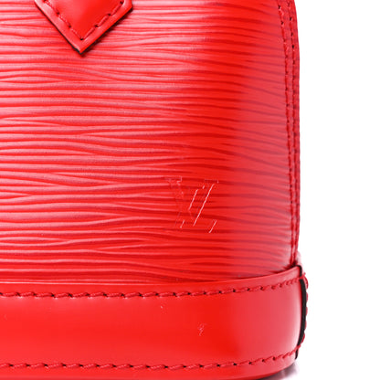 Louis Vuitton Epi Alma Nano Carmine 8 of 12