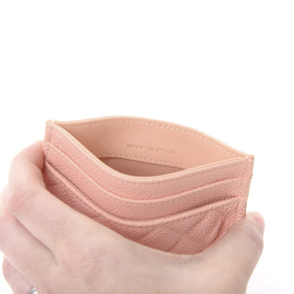 Chanel Caviar Quilted Boy Card Holder Light Pink 9 of 12