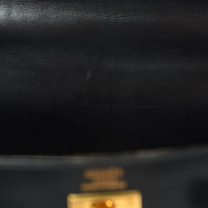 Hermes Box Kelly Retourne 32 Black 14 of 19