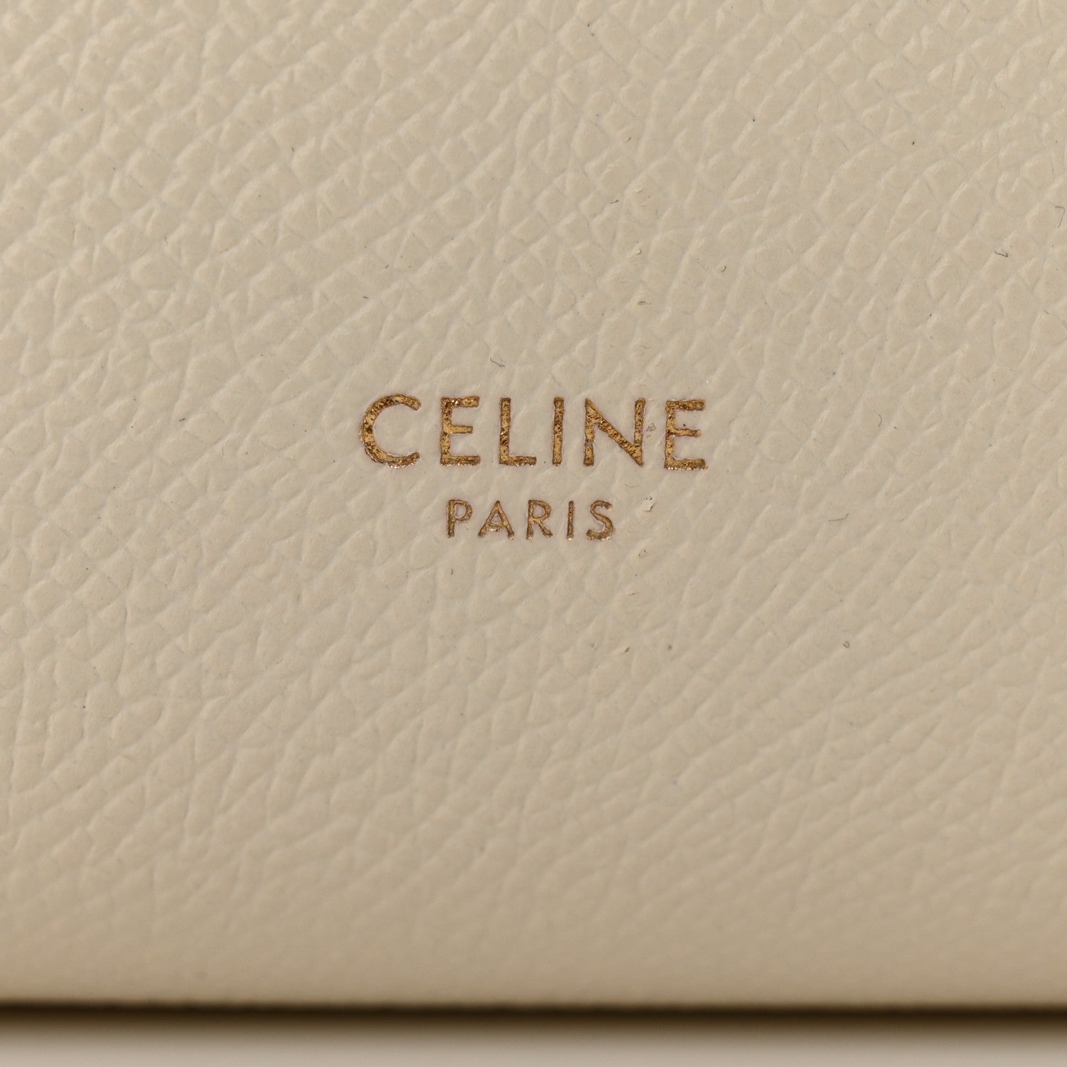 Celine Grained Calfskin Nano Belt Bag Chalk 6 of 15