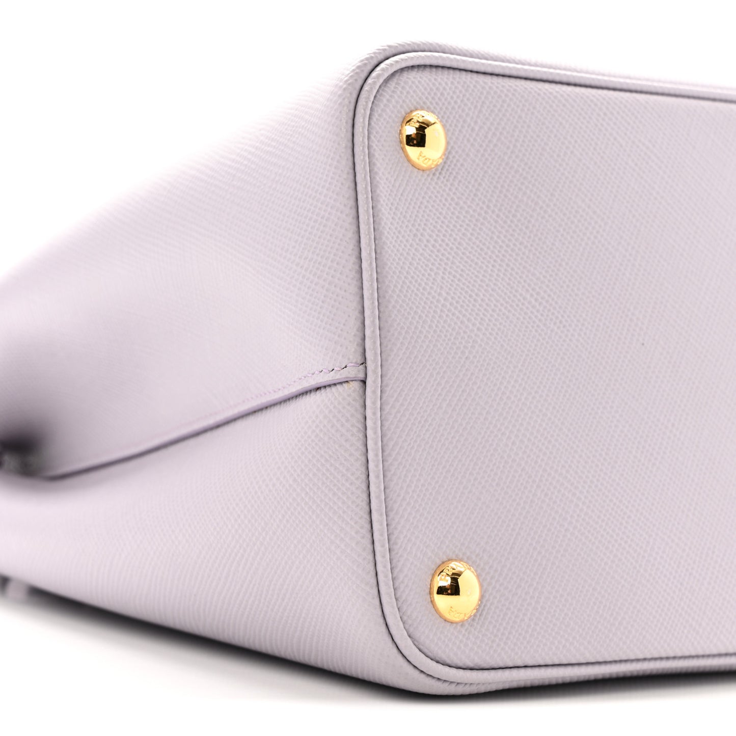 Saffiano Cuir Small Double Bag Glicine
