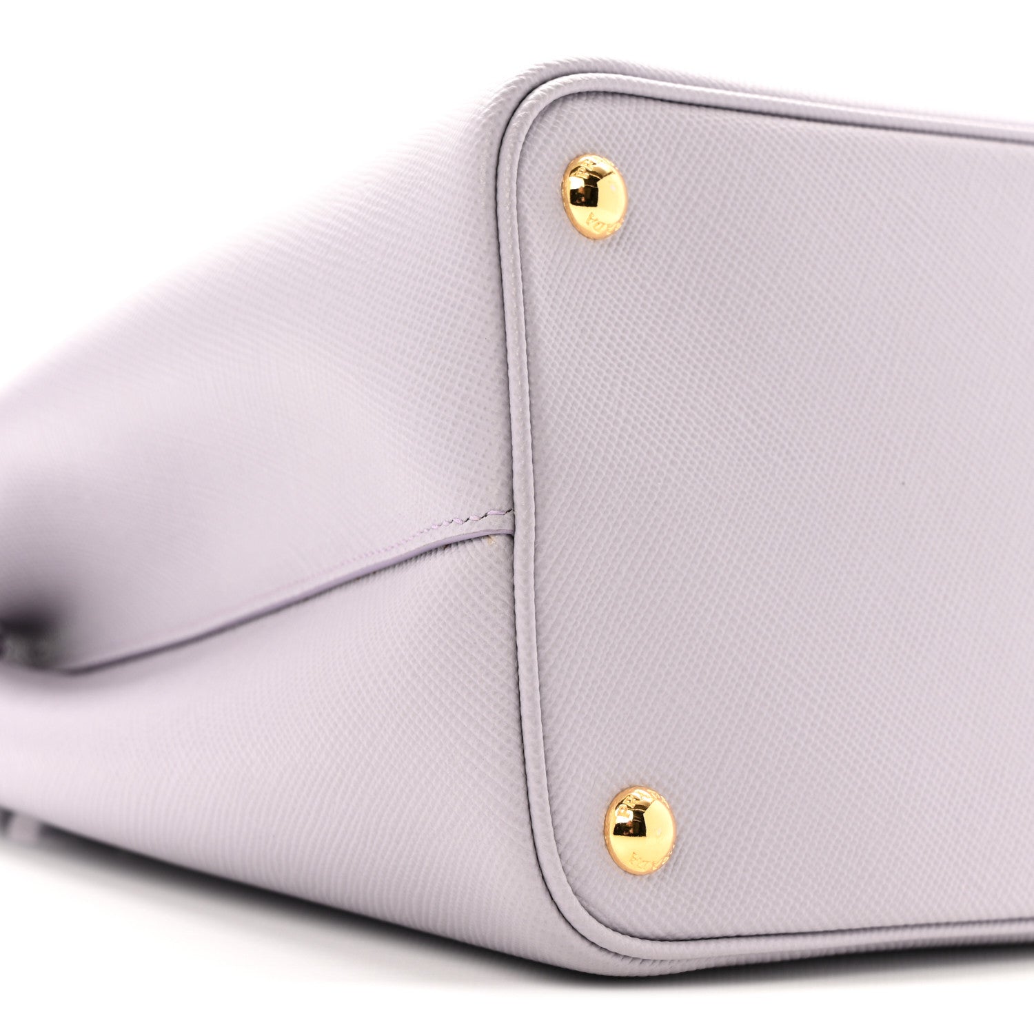 Prada Saffiano Cuir Small Double Bag Glicine 8 of 12