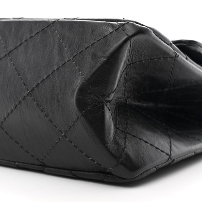 Chanel Aged Calfskin Quilted 2.55 Reissue 227 Flap Black 10 of 10