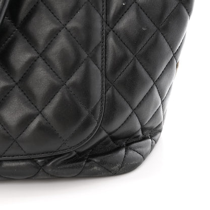 Chanel Calfskin Quilted Large Cambon Tote Black White 17 of 19