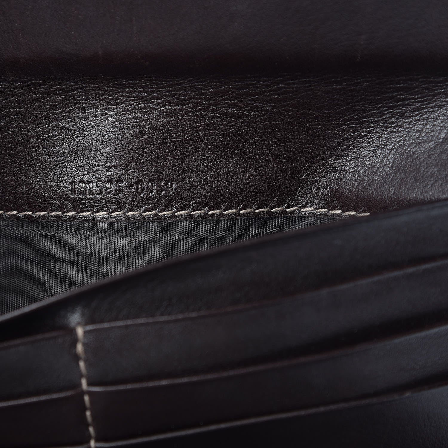 Gucci Monogram New Britt Continental Wallet Dark Brown 7 of 9