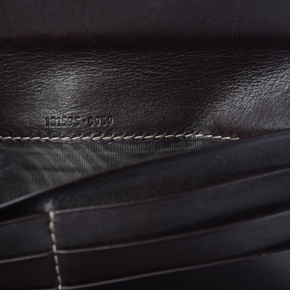 Gucci Monogram New Britt Continental Wallet Dark Brown 7 of 9
