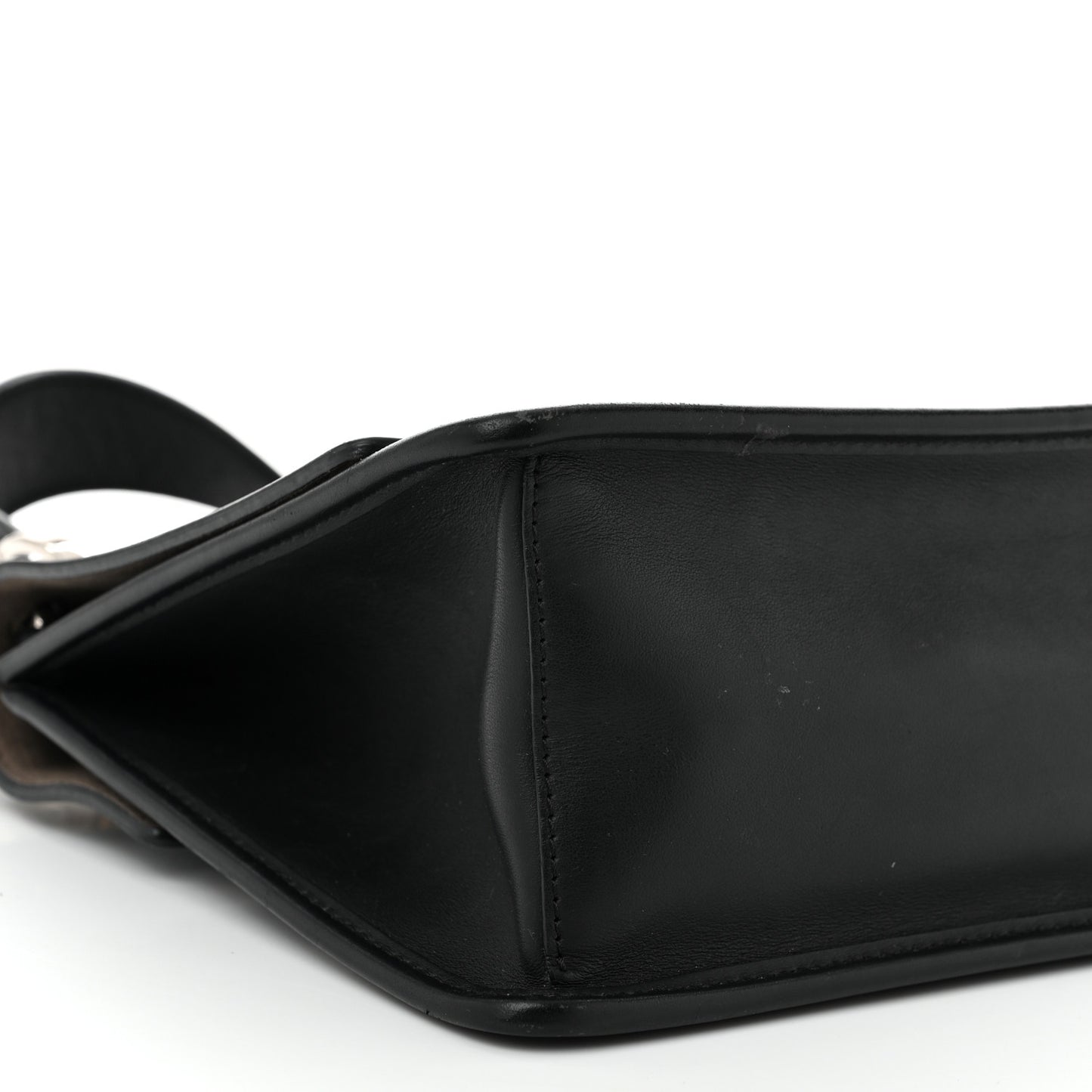 Vitello Century Opaco F is Fendi Kan I Shoulder Bag Black