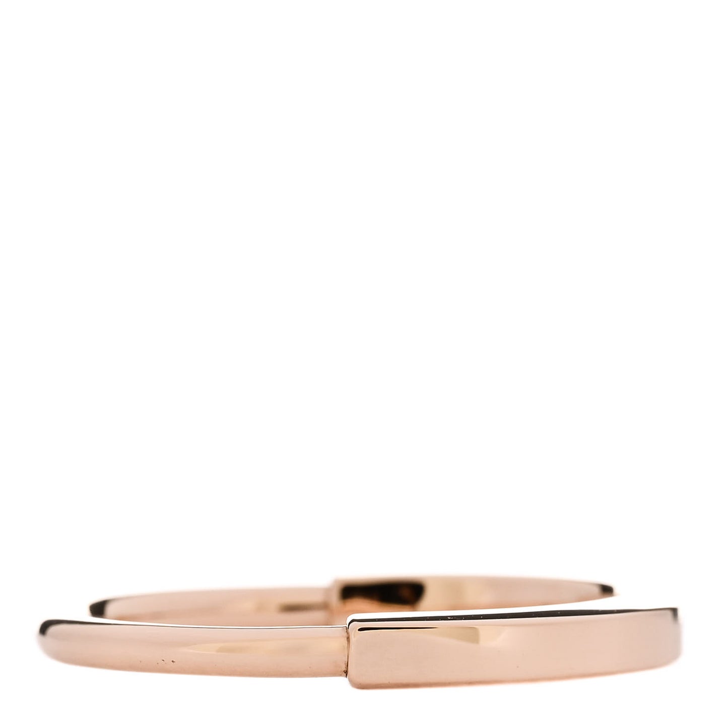 18K Rose Gold Lock Ring 65 11