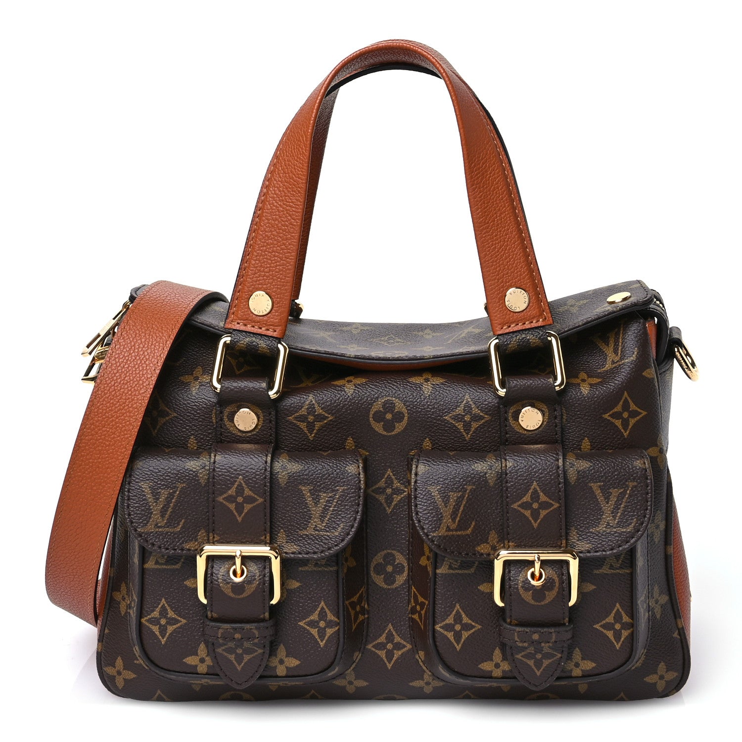 Louis Vuitton Monogram Manhattan NM Caramel 1 of 11