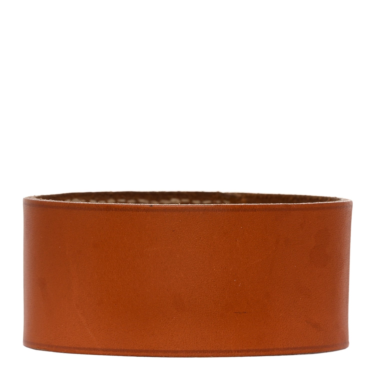 Hermes Natural Barenia Pool Tour Cuff GM Fauve 1 of 4