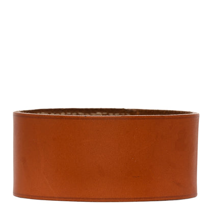 Hermes Natural Barenia Pool Tour Cuff GM Fauve 1 of 4