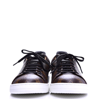 Louis Vuitton Patent Monogram Frontrow Sneakers 41 3 of 10