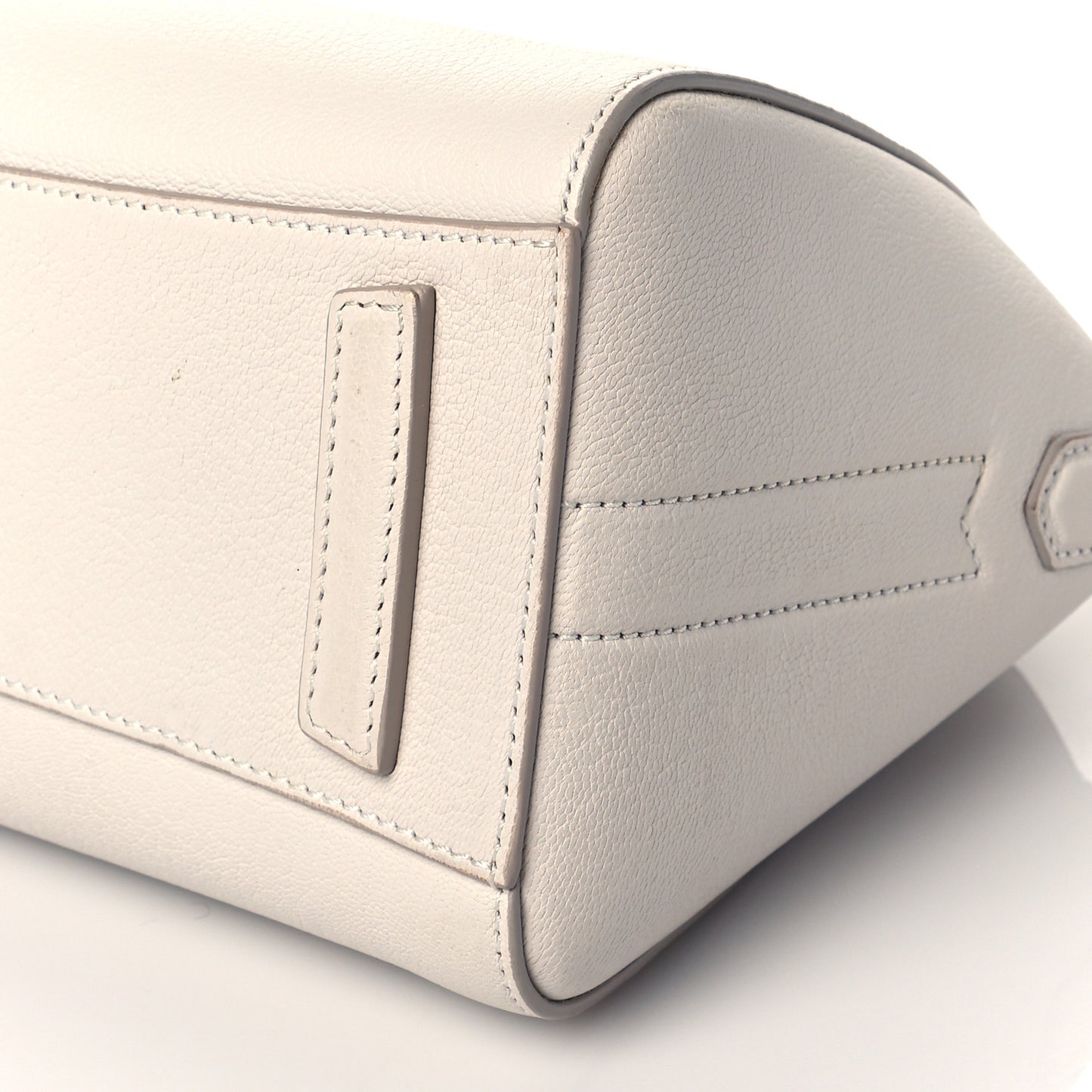 Sugar Goatskin Mini Antigona White