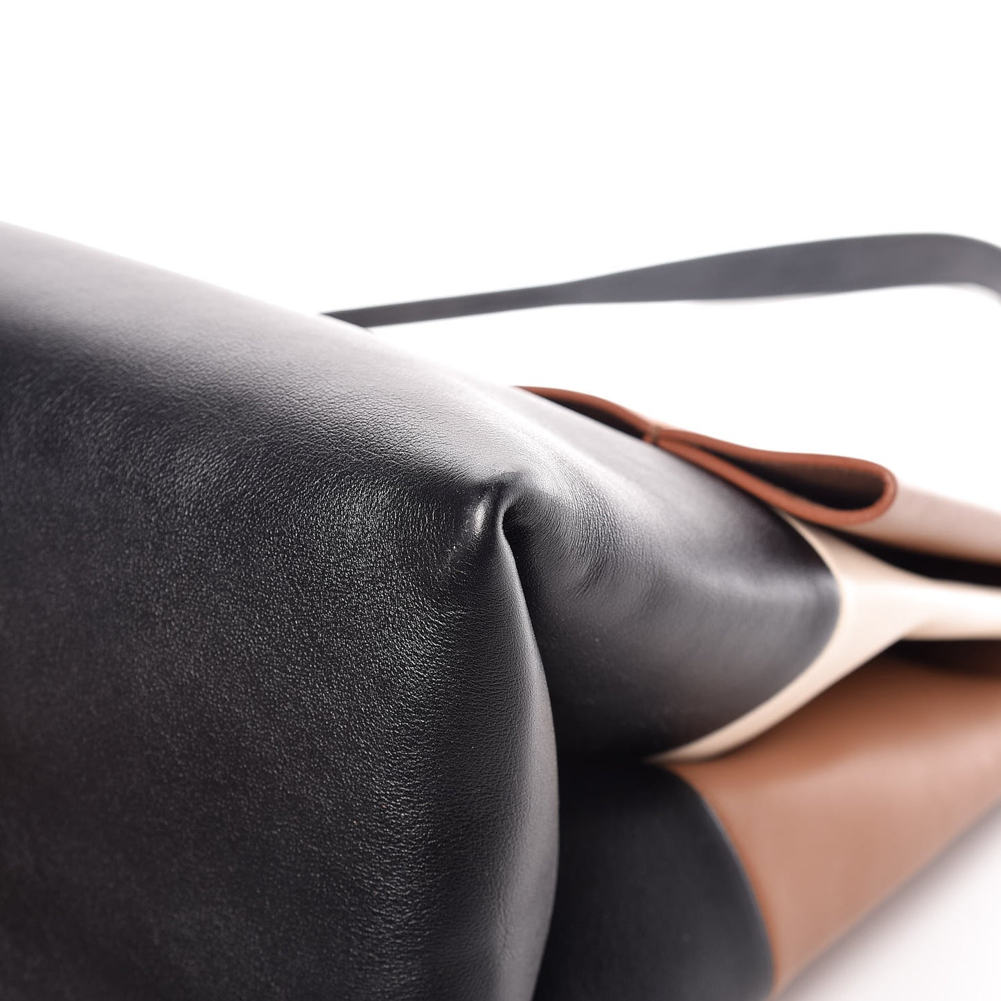Calfskin All Soft Shoulder Bag Tan