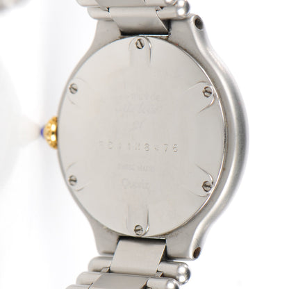 Cartier 18K Yellow Gold Stainless Steel 28mm Must De 21 Watch 6 of 9