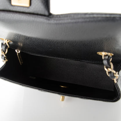 Chanel Caviar Quilted Mini Rectangular Flap Black 5 of 8