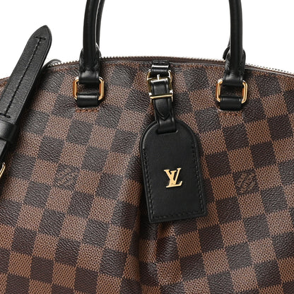 Louis Vuitton Damier Ebene Odeon Tote PM Black 7 of 10