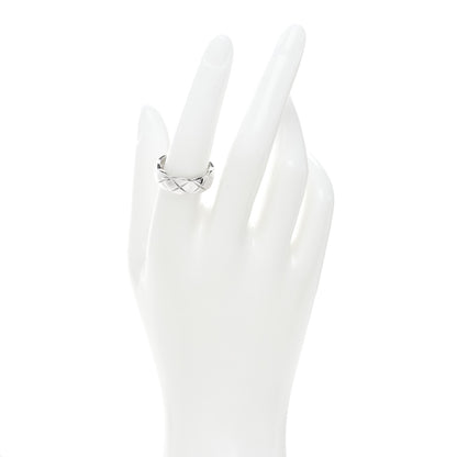 Chanel 18K White Gold Small Coco Crush Ring 56 7.5 2 of 7