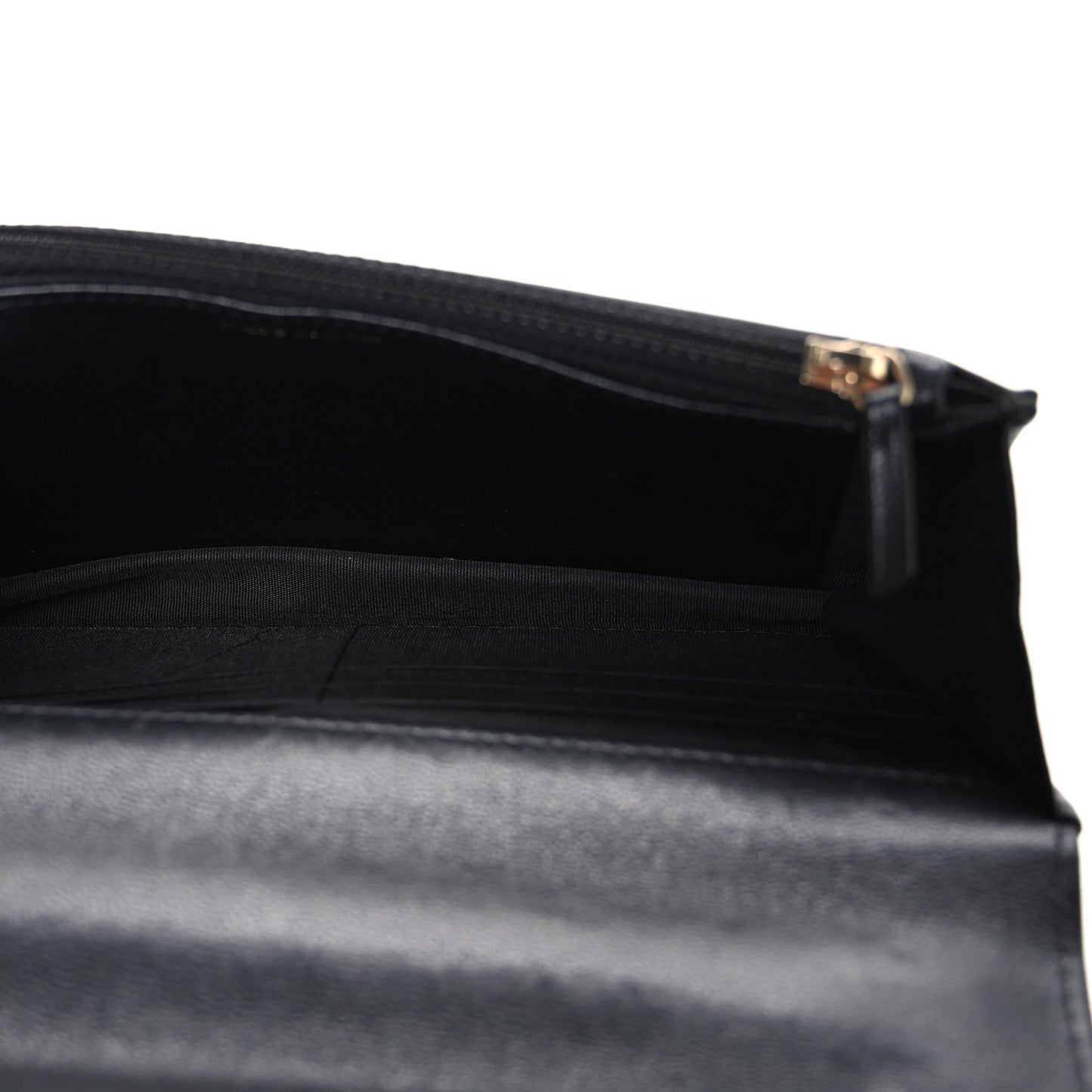 Lambskin Quilted Chanel 19 Wallet On Chain WOC Black