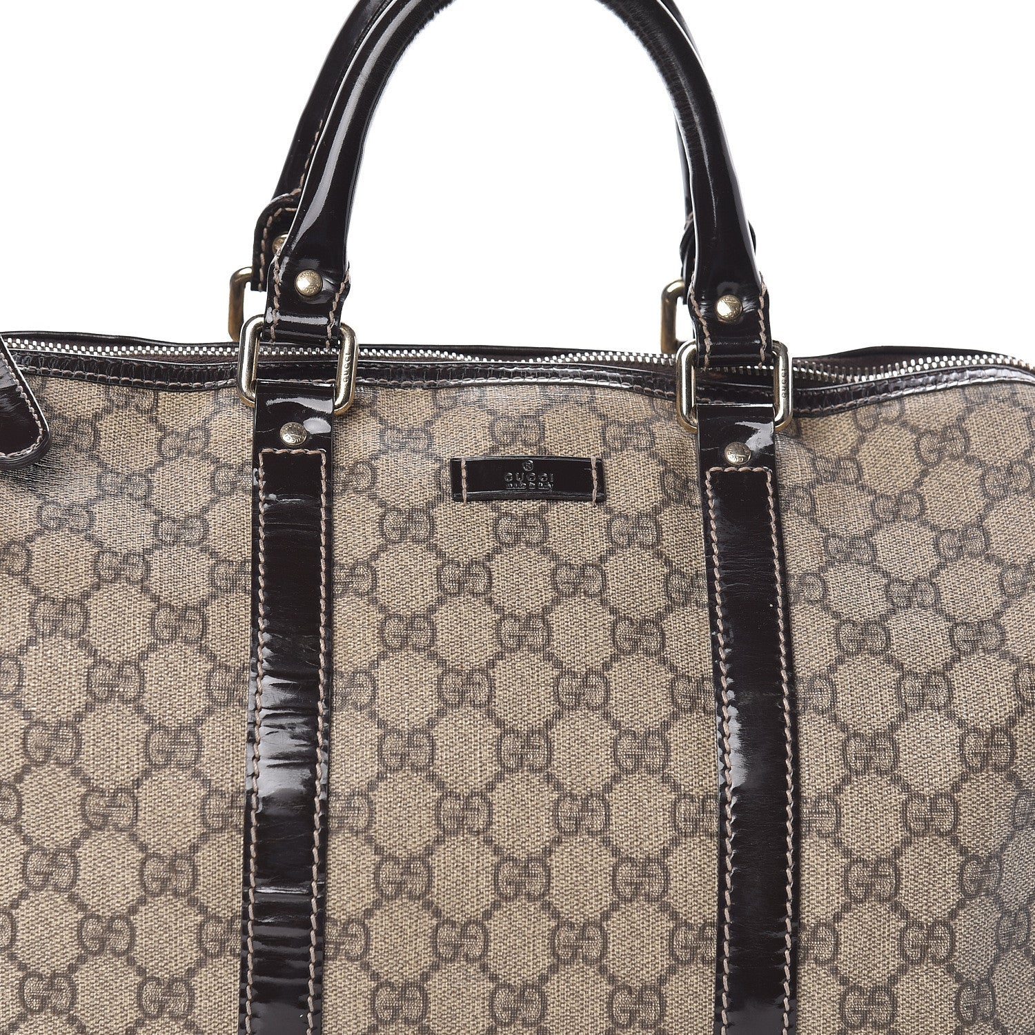 Gucci GG Plus Monogram Medium Joy Boston Dark Brown 10 of 10