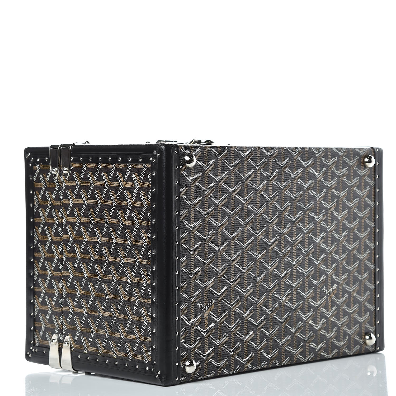 Goyard Goyardine Sardaigne Train Case Black 4 of 13
