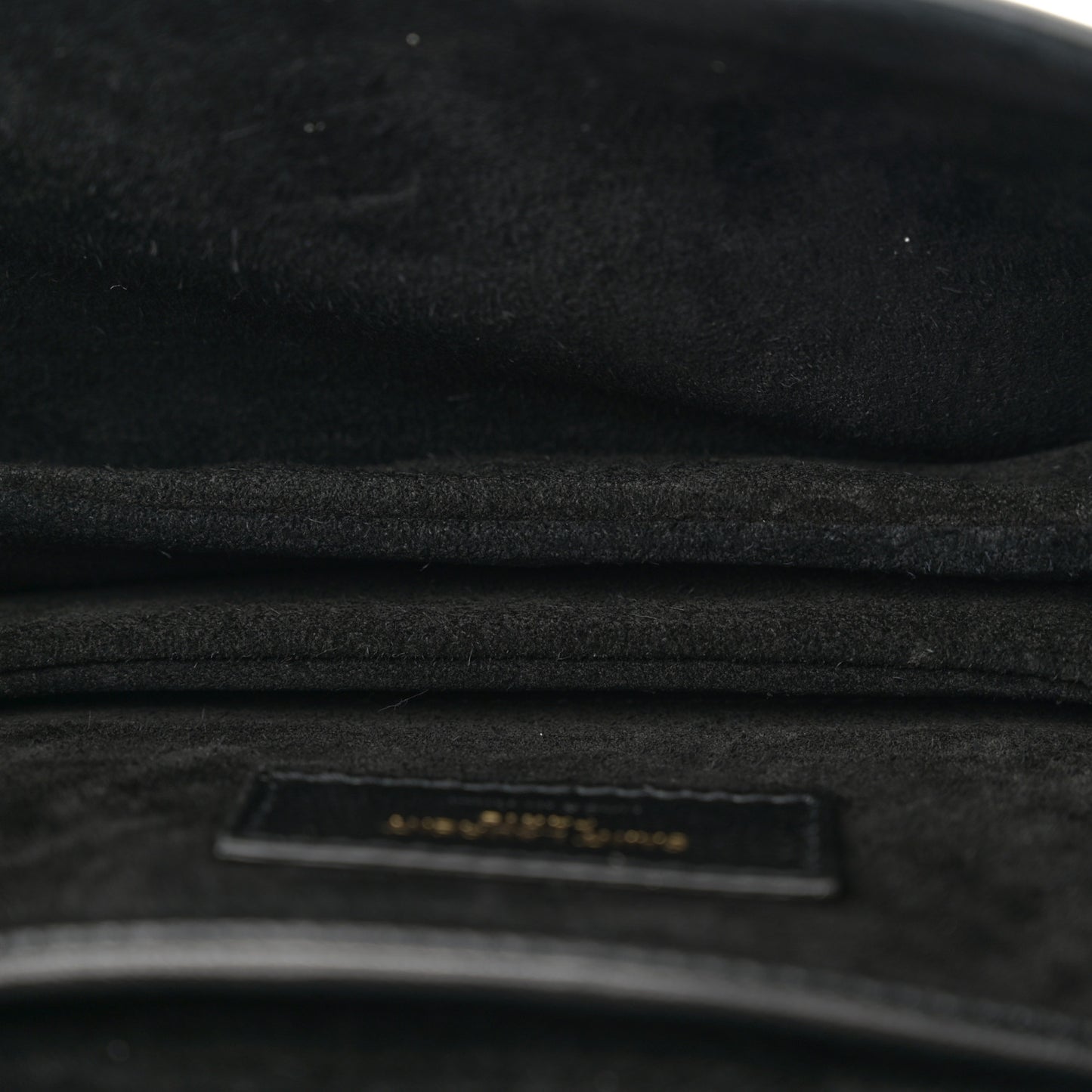 Smooth Calfskin Small Charlie Shoulder Bag Black
