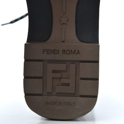 Fendi Calfskin FF T-Rex Lace Up Snow Boots 35.5 Tobacco 7 of 19