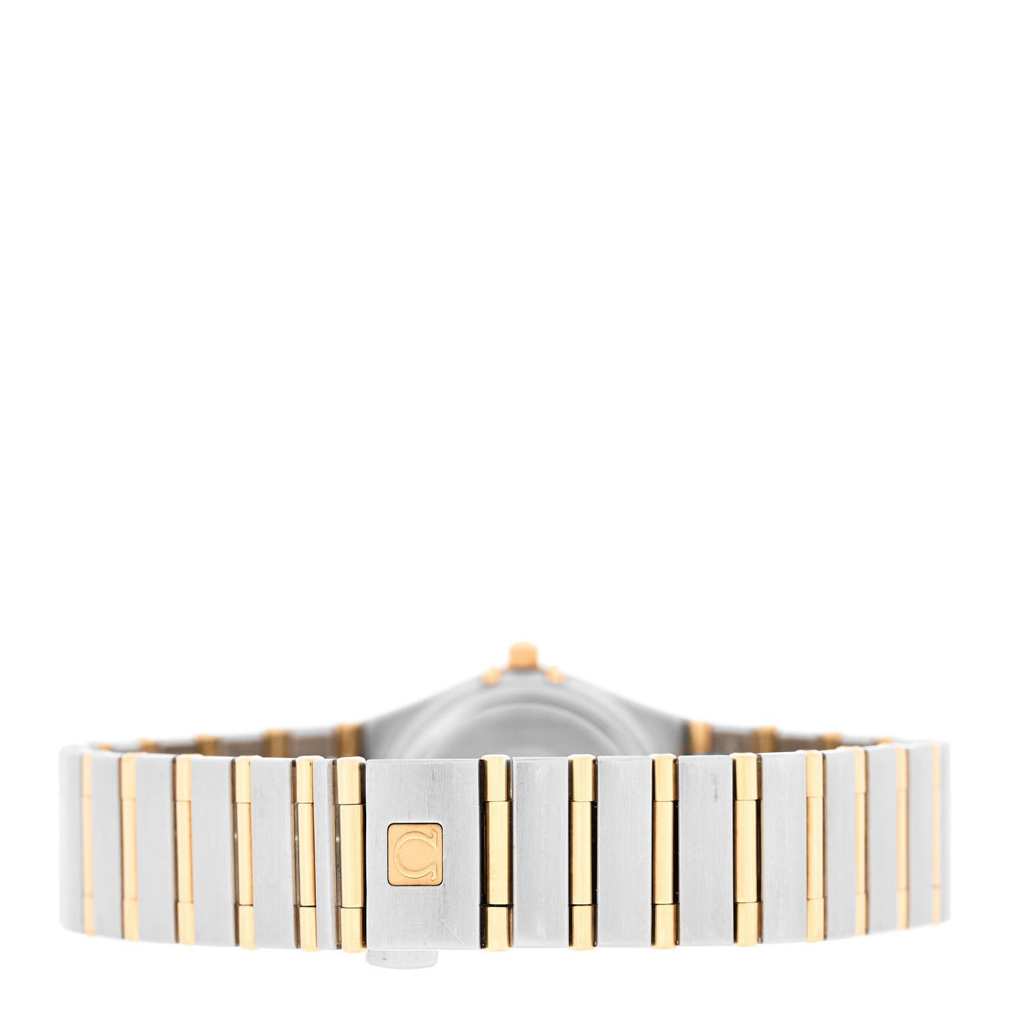 Stainless Steel 18K Yellow Gold Diamond Bezel 25mm Constellation Quartz Watch Champagne 1277.15.00