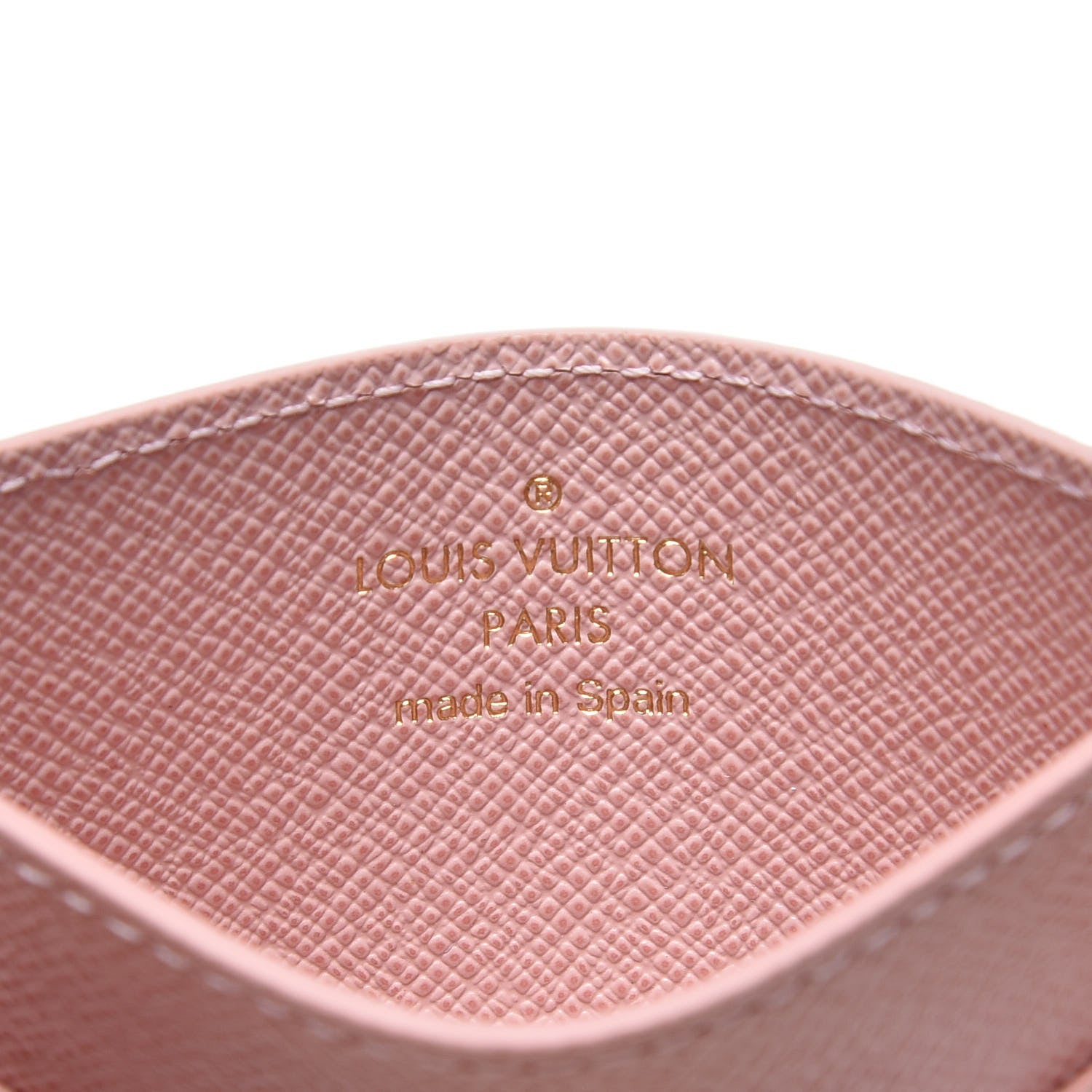 Louis Vuitton Damier Azur Daily Card Holder Rose Ballerine 4 of 7