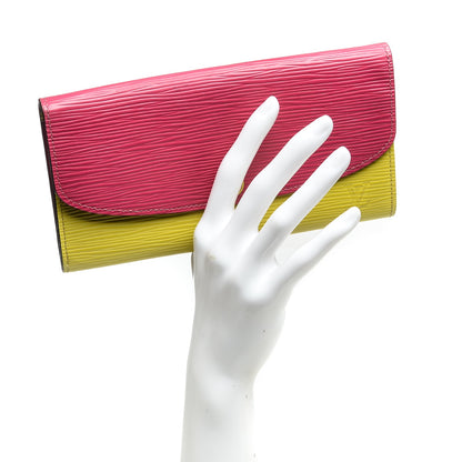 Louis Vuitton Epi Emilie Wallet Pivoine 2 of 6