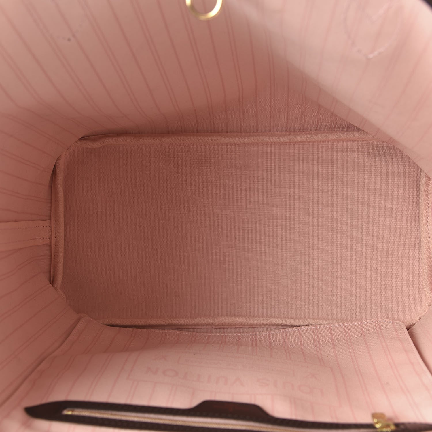 Louis Vuitton Damier Ebene Neo Neverfull MM Rose Ballerine 6 of 11
