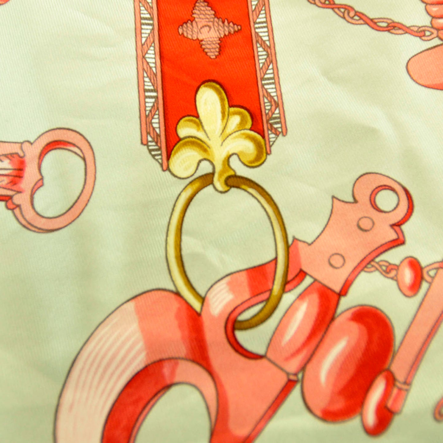 Silk Mors Et Gourmettes Scarf 90