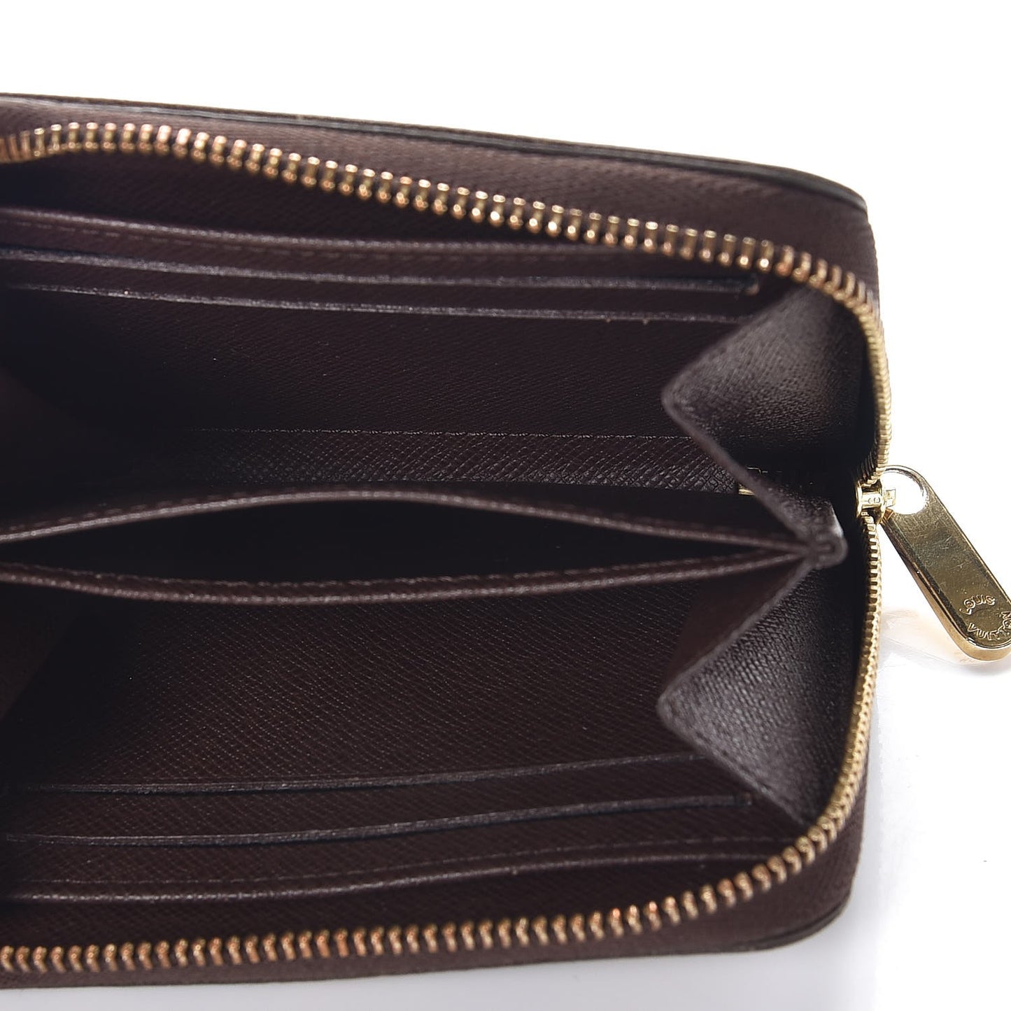 Damier Ebene Zippy Coin Purse