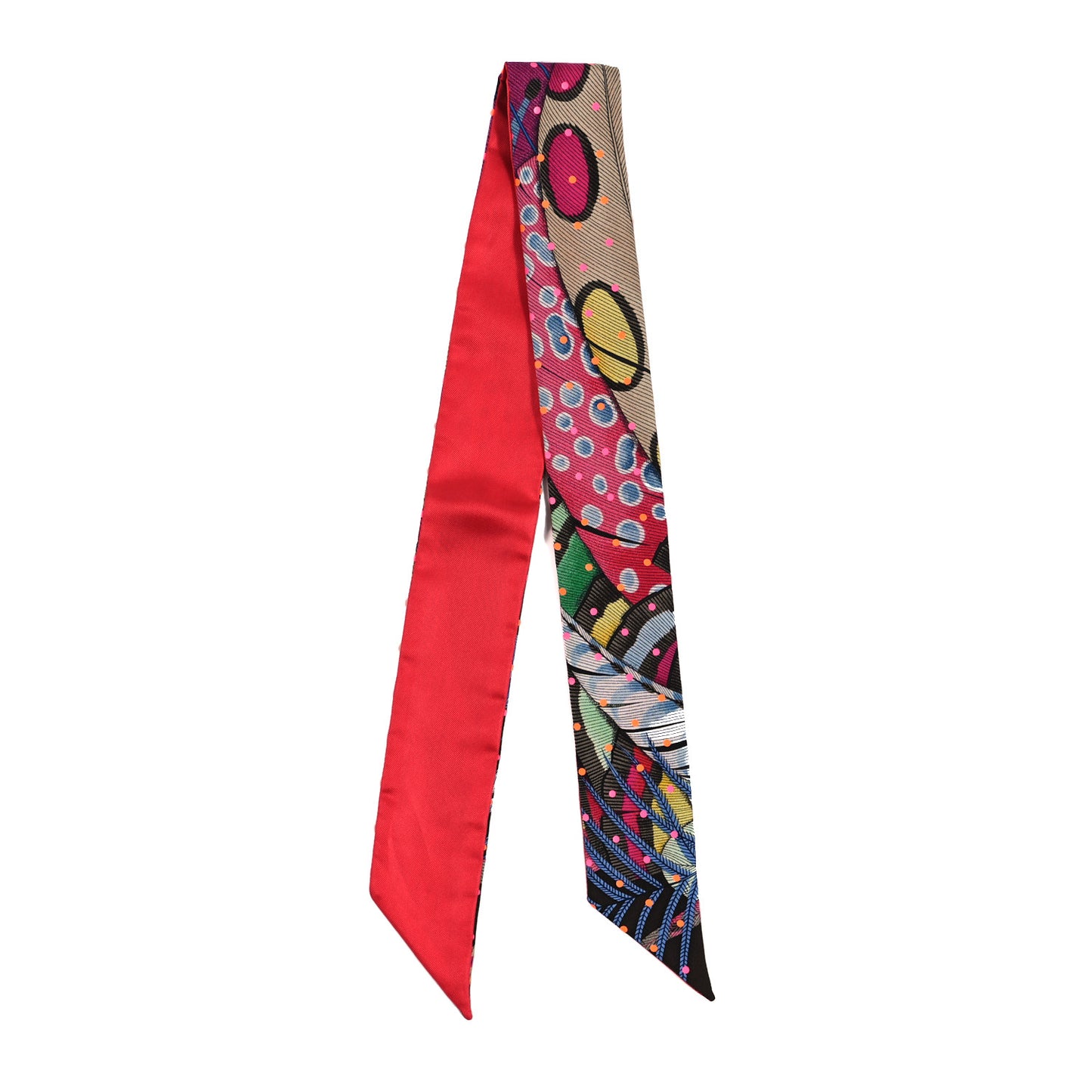 Silk Plumetis Twilly Rose