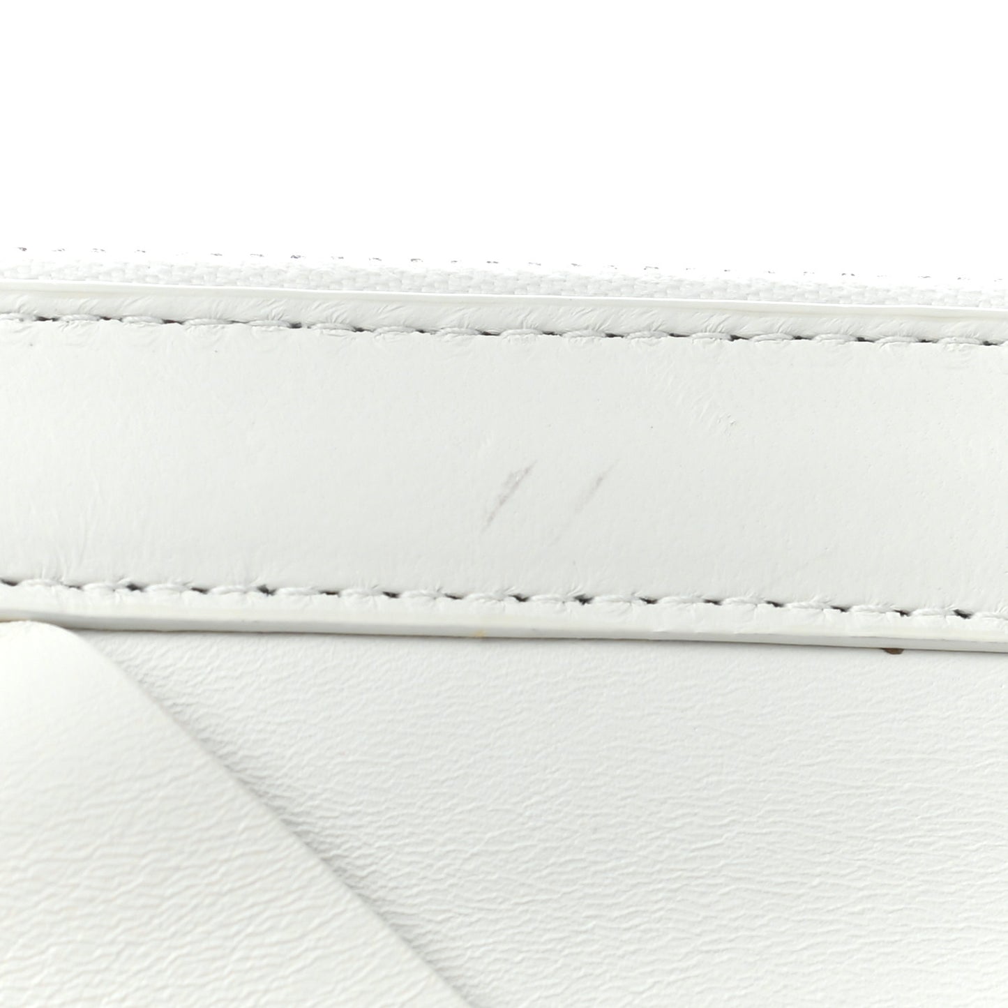 Nappa Maxi Intreccio Woven Pouch Clutch White