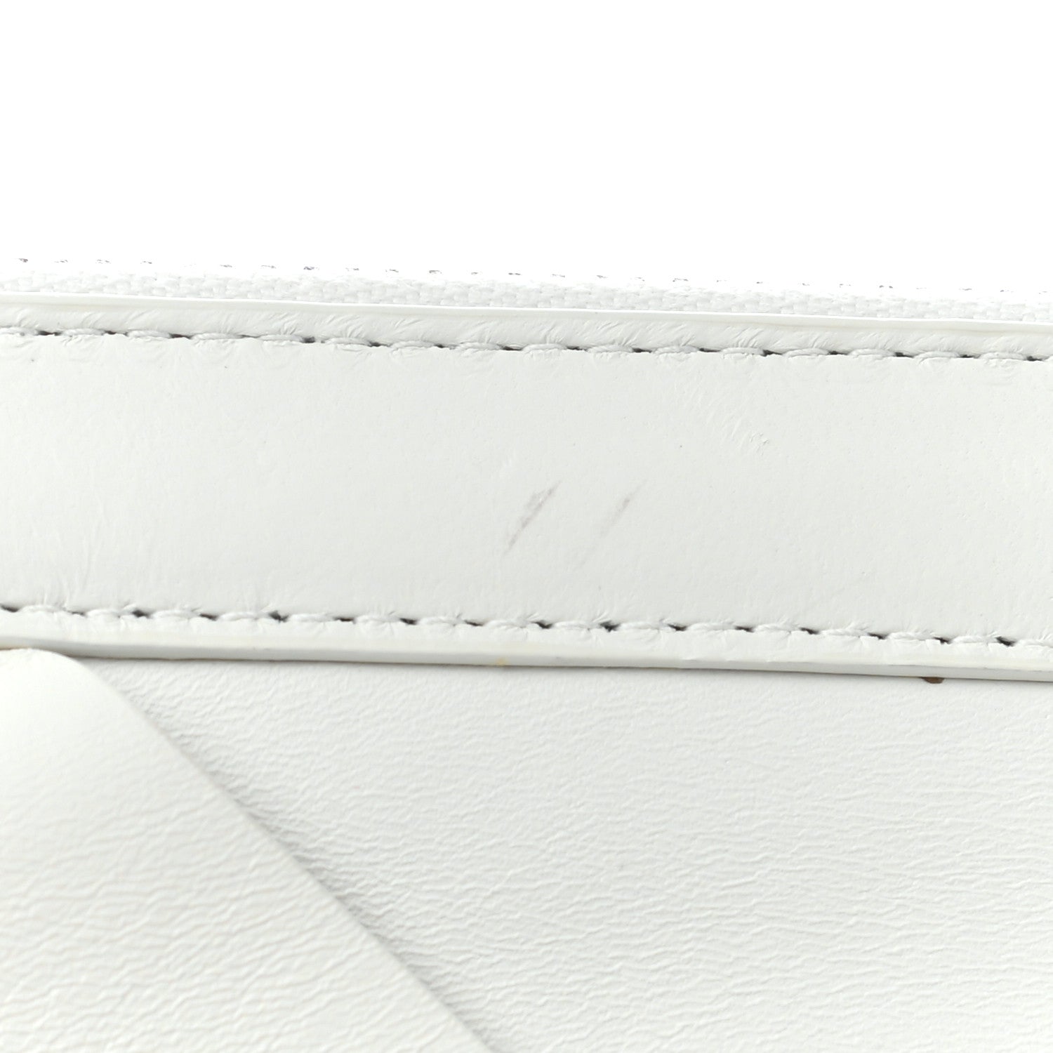 Bottega Veneta Nappa Maxi Intreccio Woven Pouch Clutch White 7 of 12