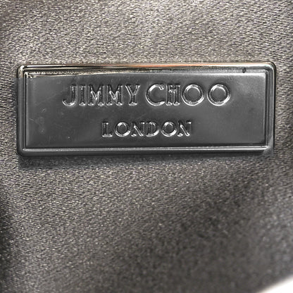 Jimmy Choo Metallic Patent Bon Bon Bag Silver 6 of 9