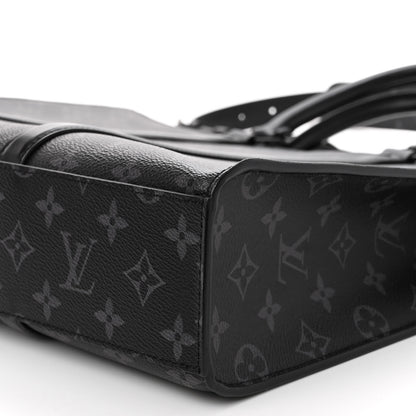 Louis Vuitton Monogram Eclipse Sac Plat Horizontal Zipper 9 of 9