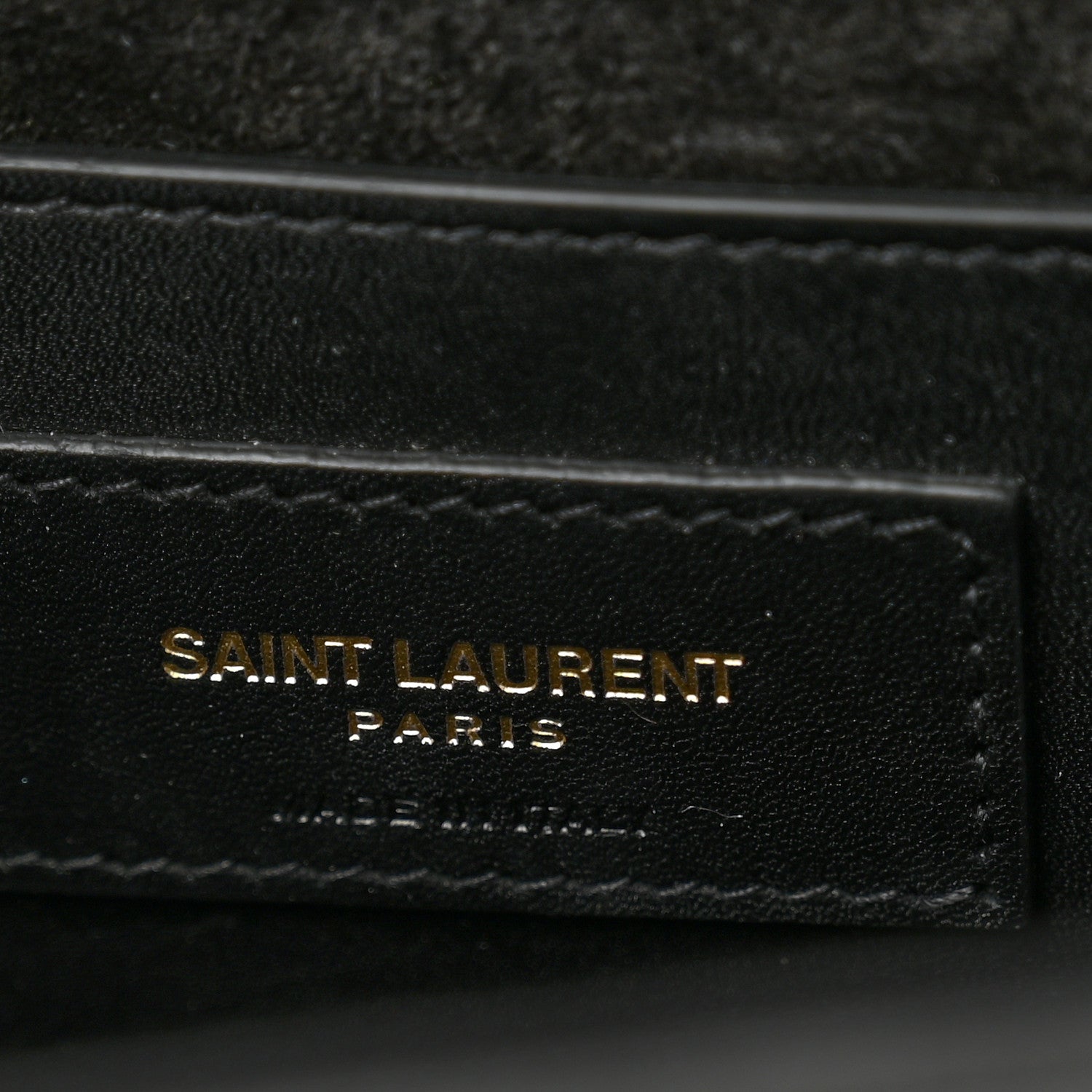 Saint Laurent Grain De Poudre Medium Classic Monogram Kate Tassel Satchel Black 6 of 11