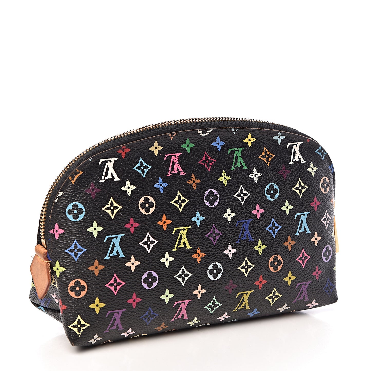Monogram Multicolor Cosmetic Pouch Black Grenade