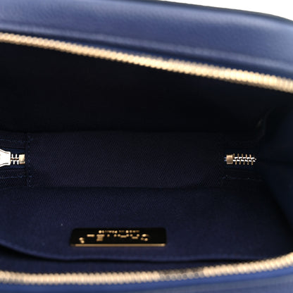 Chanel Caviar Quilted Waist Bag Navy Blue 5 of 10