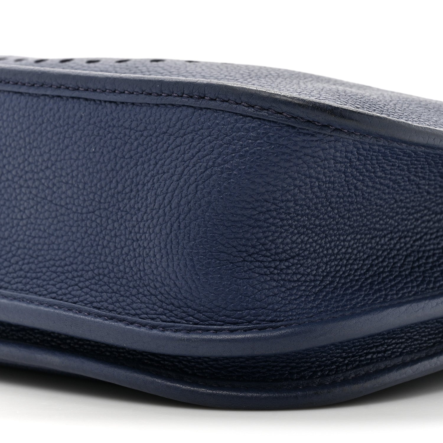 Hermes Taurillon Clemence EVELYNE III PM Bleu Encre 9 of 11