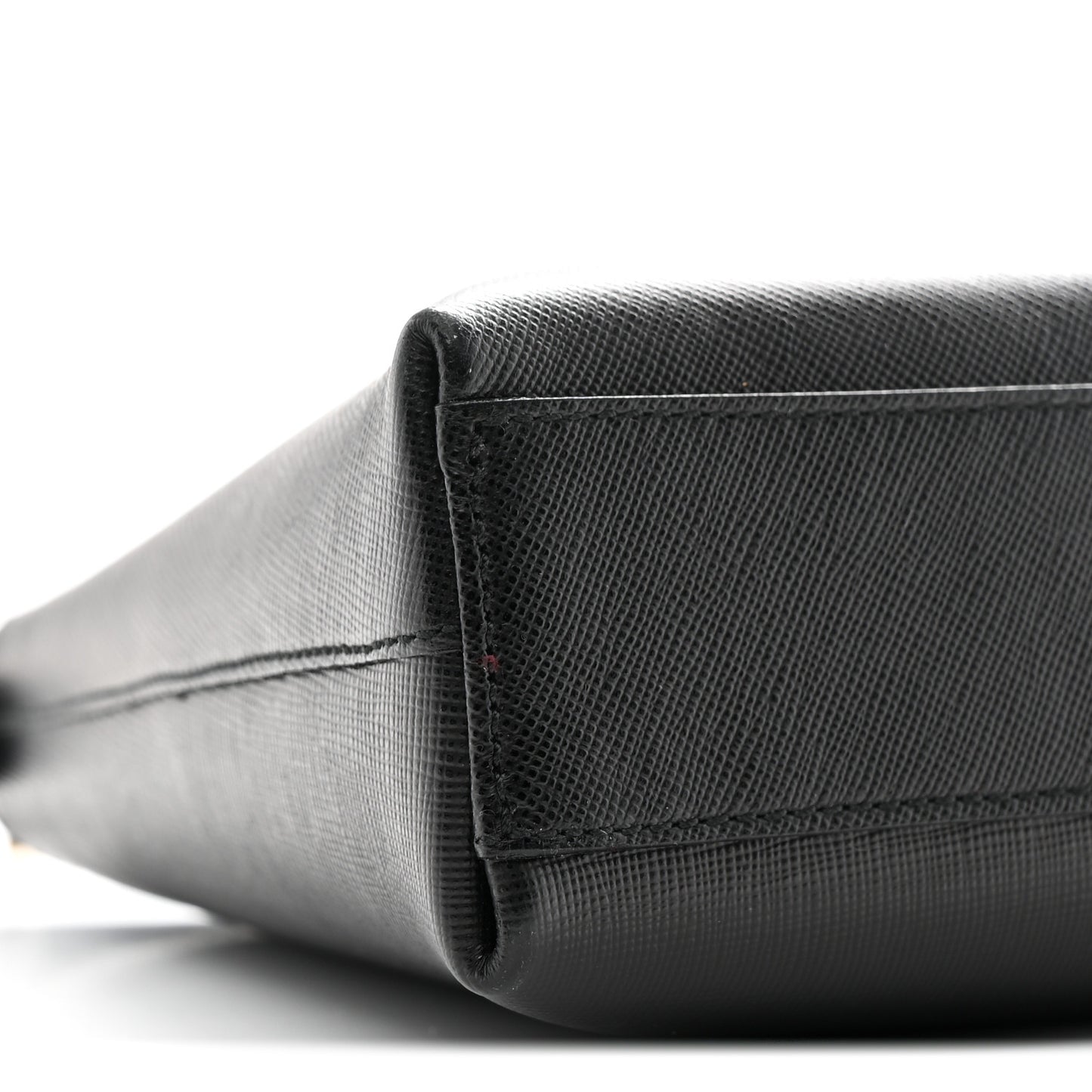 Saffiano Trifolio Shoulder Bag Black