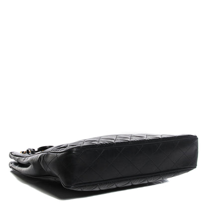 Chanel Lambskin Quilted Shoulder Bag Black 4 of 8