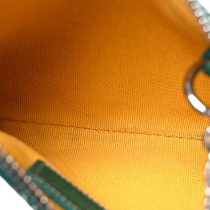 Goyard Goyardine Nano Senat Key Pouch Green 5 of 8